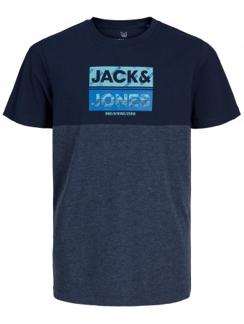 μπλούζα μακό αγόρι jack & jones-12208444-navy blazer