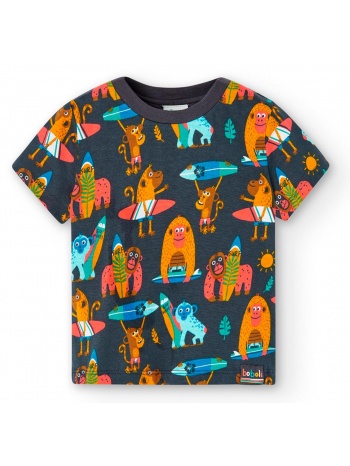 μπλούζα αγόρι boboli-346081-9139-multicolour σε προσφορά