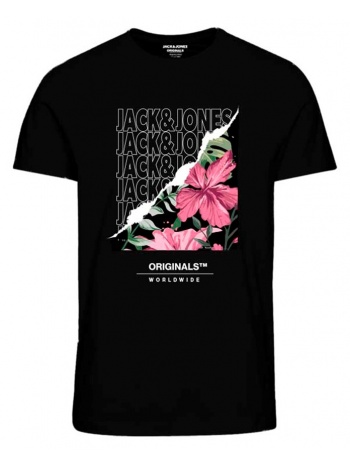 μπλούζα μακό αγόρι jack & jones-12234441-black σε προσφορά