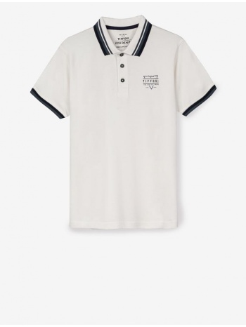 μπλούζα polo αγόρι tiffosi-10049198-101-white