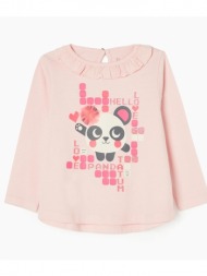 μπλούζα μακό κορίτσι zippy-31047856030-pink
