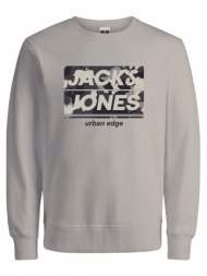 μπλούζα φούτερ αγόρι jack & jones-12198677-moonbeam
