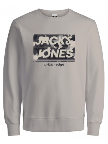 μπλούζα φούτερ αγόρι jack & jones-12198677-moonbeam σε προσφορά
