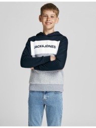 μπλούζα φούτερ αγόρι jack & jones-12173901-navy blazer