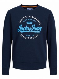 μπλούζα φούτερ αγόρι jack & jones-12237110-navy blazer