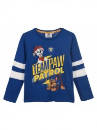μπλούζα μακό αγόρι-paw patrol-hw1176-blue