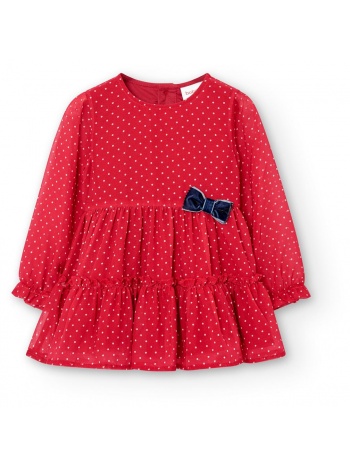 φόρεμα υφασμάτινο κορίτσι bobol-707172-9243-red σε προσφορά
