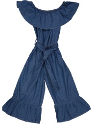 φόρμα ολόσωμη τζιν κορίτσι trybeyond-999.43997.00.60a-blue