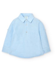 πουκάμισο λινό αγόρι boboli-718433-2294