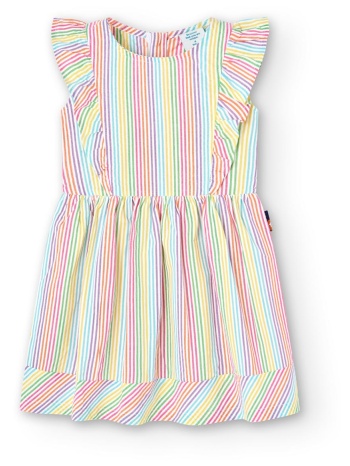 φόρεμα υφασμάτινο κορίτσι boboli-408103-9381-multicolor