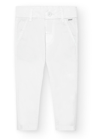 παντελόνι υφασμάτινο αγόρι bobol-718152-1100-white