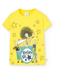 μπλούζα μακό κορίτσι boboli-498023-1199-yellow