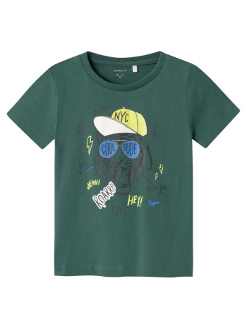 μπλούζα μακό αγόρι name it-13226080-mallard green σε προσφορά