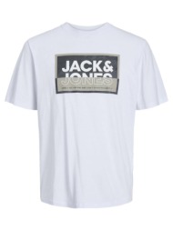 μπλούζα μακό αγόρι jack & jones-12254194-white
