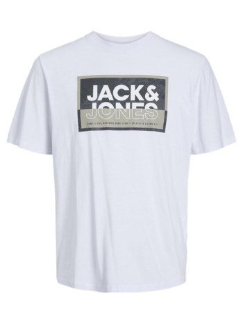 μπλούζα μακό αγόρι jack & jones-12254194-white σε προσφορά