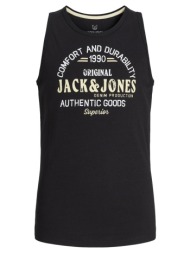 μπλούζα αμάνικη μακό αγόρι jack&jones-12255258-black