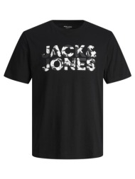 μπλούζα μακό αγόρι jack & jones-12250800-black-organic cotton