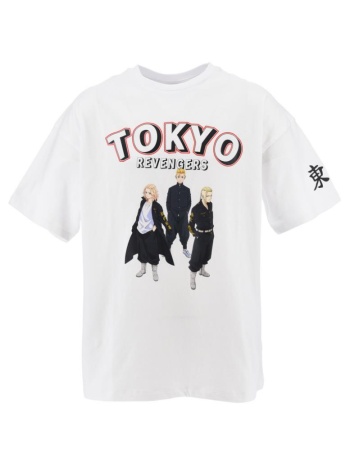 μπλούζα μακό αγόρι anime tokyo revengers-ex1131-white σε προσφορά