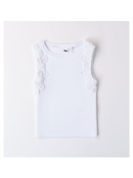 μπλούζα μακό ριπ κορίτσι i do-48868-0113-white