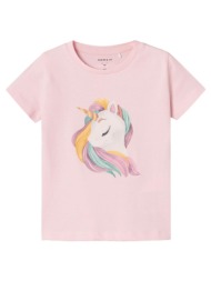 μπλούζα μακό κορίτσι name it-13230230-parfait pink-organic cotton