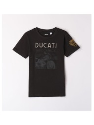 μπλούζα μακό αγόρι ducati-g8630-0658-black