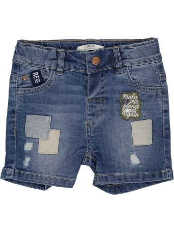 βερμούδα τζιν μπεμπέ αγόρι birba-999.21501.00.60a-denim σε προσφορά