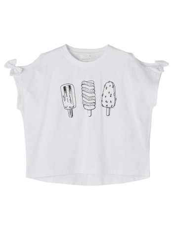 μπλούζα μακό κορίτσι name it-13188325-bw organic cotton σε προσφορά