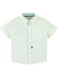 πουκάμισο αγόρι name it-13175685 organic cotton-bright white