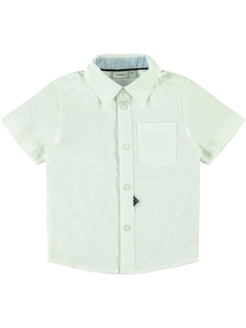 πουκάμισο αγόρι name it-13175685 organic cotton-bright white σε προσφορά