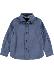 πουκάμισο αγόρι name it -13182848-ds blue organic cotton