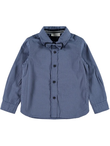 πουκάμισο αγόρι name it -13182848-ds blue organic cotton σε προσφορά