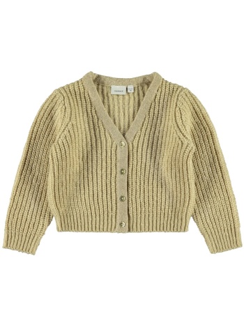 ζακέτα πλεκτή κορίτσι name it -13183083-beige σε προσφορά