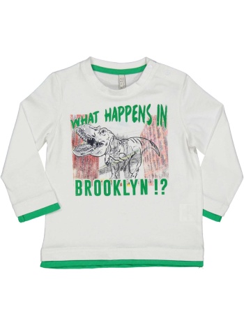 μπλούζα αγόρι birba-999.34016.00.10e-white σε προσφορά