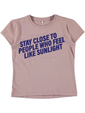 μπλούζα μακό κορίτσι name it-13173992-pink-organic cotton σε προσφορά