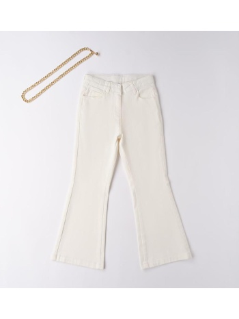 παντελόνι τζιν καμπάνα κορίτσι i do-4.b773/k1-0112-white σε προσφορά