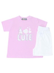 πιτζάμα μπεμπέ μακό κορίτσι 6770164-pink