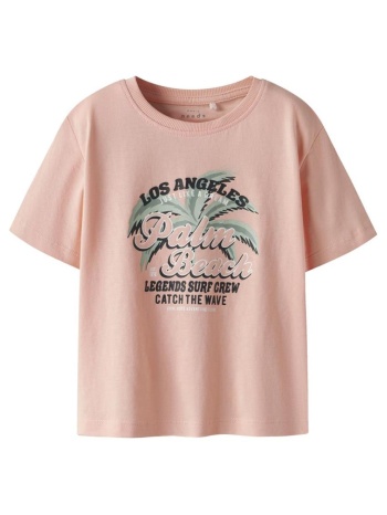 μπλούζα μακό αγόρι name it-13228225-peach pearl σε προσφορά