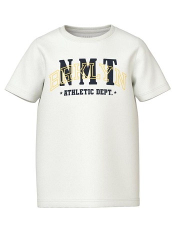 μπλούζα μακό αγόρι name it-13227774-bright white σε προσφορά