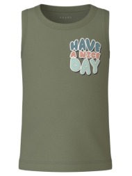 μπλούζα αμάνικη μακό αγόρι name it-13230135-oil green