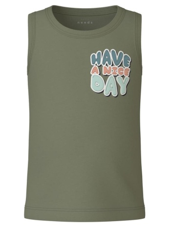 μπλούζα αμάνικη μακό αγόρι name it-13230135-oil green σε προσφορά