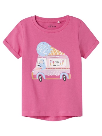 μπλούζα μακό κορίτσι name it-13228145-carmine rose σε προσφορά