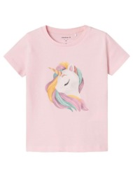 μπλούζα μακό κορίτσι name it-13230230-parfait pink-organic cotton