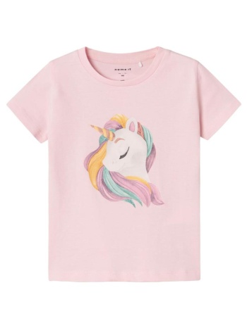 μπλούζα μακό κορίτσι name it-13230230-parfait pink-organic σε προσφορά