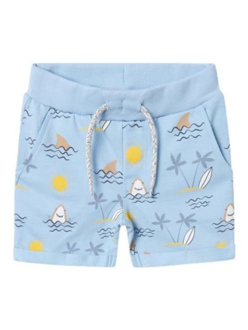 βερμούδα φούτερ αγόρι name it-13215007-chambray blue σε προσφορά