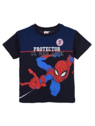 μπλούζα μακό αγόρι spiderman-ye10193-navy