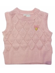 καζάκα πλεκτή κορίτσι angel`s face-nottigham sleeveless-pink
