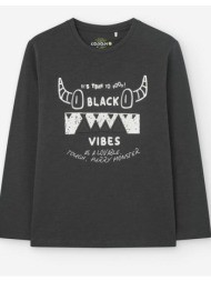 μπλούζα μακό αγόρι losan-lkbap0303_24066-grey