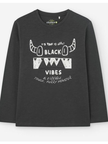 μπλούζα μακό αγόρι losan-lkbap0303_24066-grey σε προσφορά