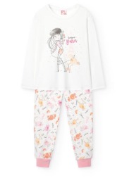 πιτζάμα interlock κορίτσι boboli-929000-1111-white