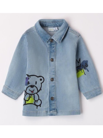 πουκάμισο μπεμπέ τζιν αγόρι i do-4.a202-7350 σε προσφορά